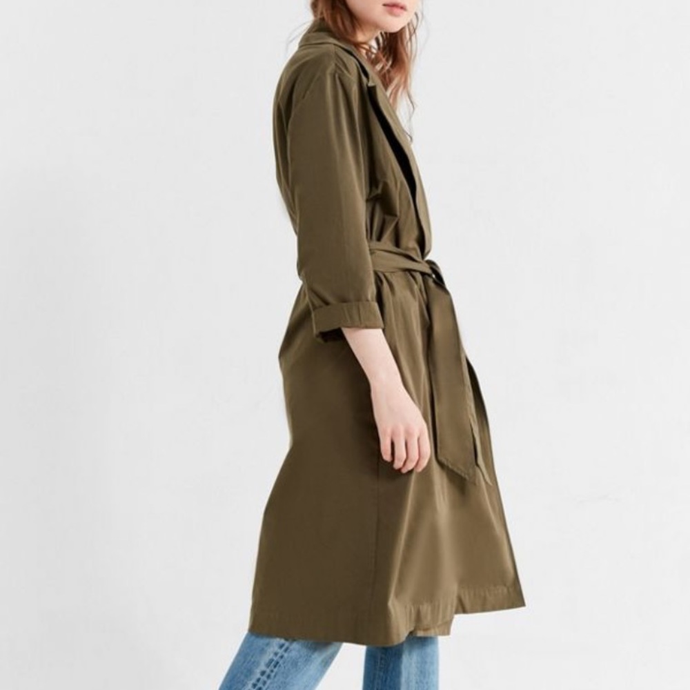 BDG green coat